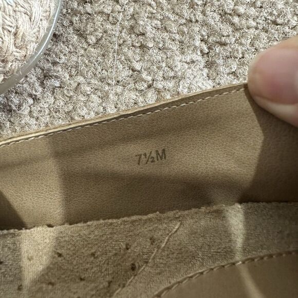 Vaneli Cork Slip On Sz 7.5 Espadrille Flat Loafer Niobe Cork Multi Color Comfort - Picture 7 of 8